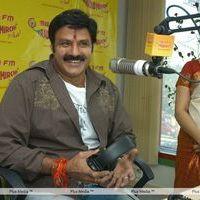 Nandamuri Balakrishna - Balakrishna At Radio Mirchi for Sri Rama Rajyam - Pictures | Picture 122227